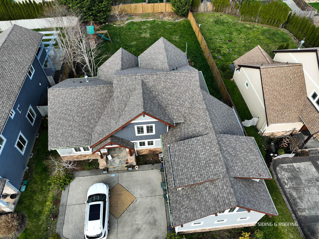 Phillippi Shores GAF asphalt shingle roof installation by Alpine Exteriors