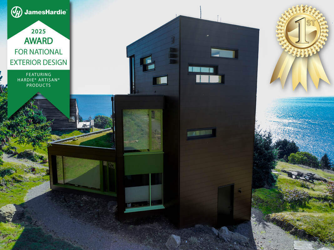 Award-winning James Hardie siding home — Sapphire Shores Alpine Exteriors